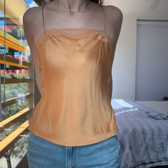 A.L.C. Orange Summer Camisole - Picture 1 of 5